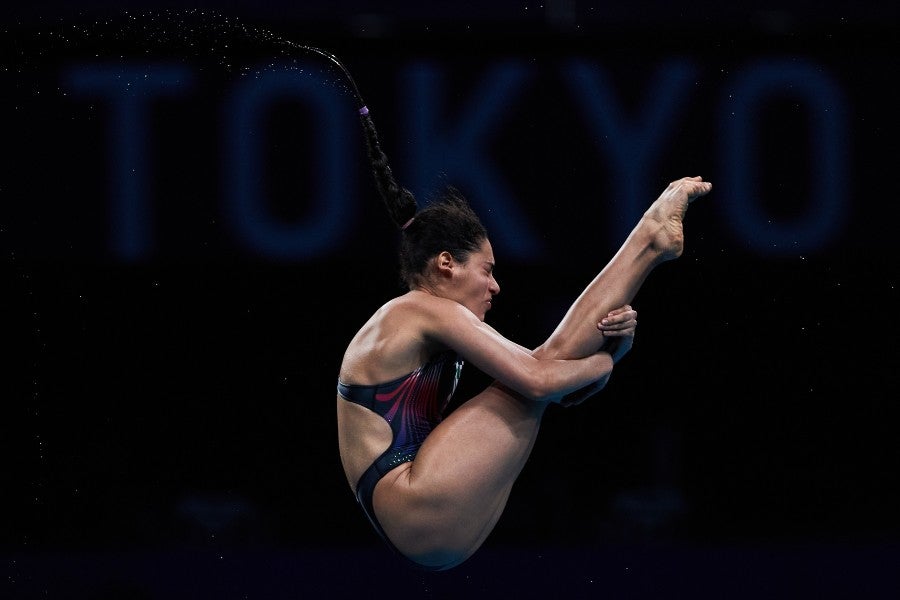 Gabriela Agúndez durante Tokio 2020