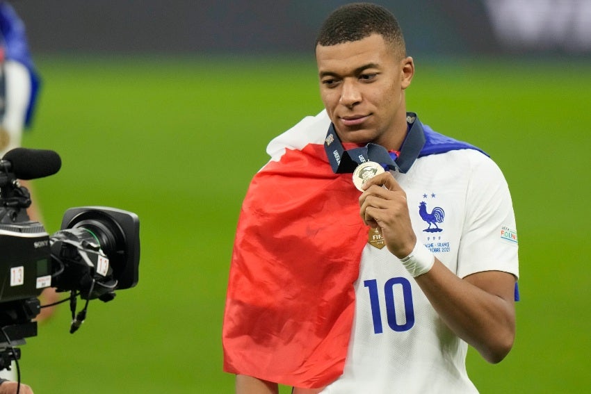 Kylian Mbappé tras ganar la Nations League