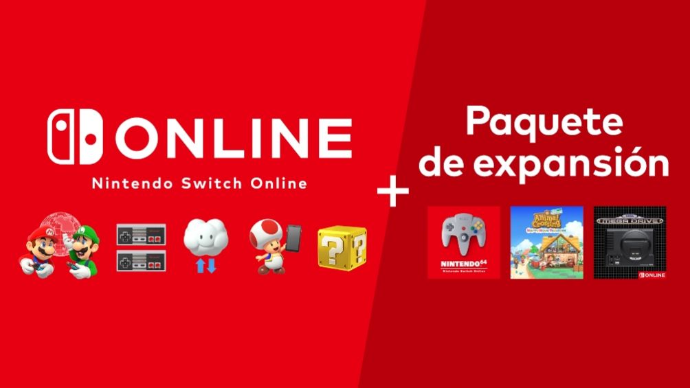 Membresía Nintendo más Paquete de Expansión