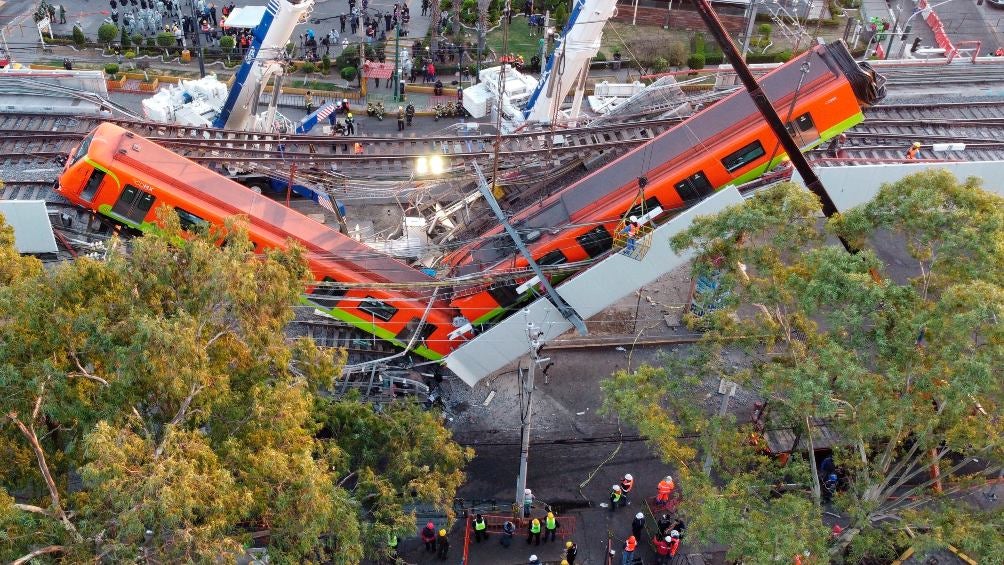 Presentan primeras 10 denuncias por colapso del metro