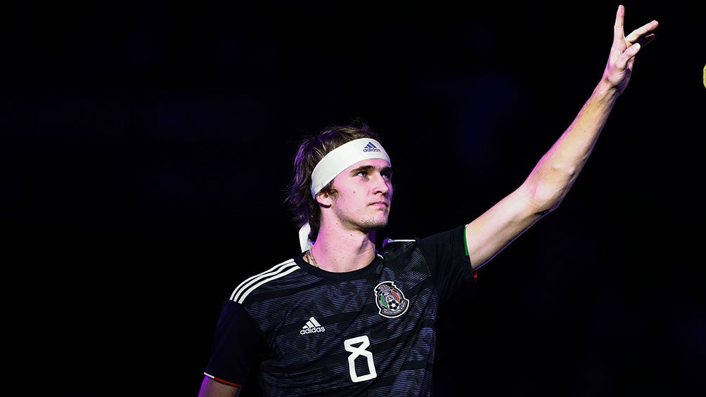 Alexander Zverev en el Abierto Mexicano de Tenis