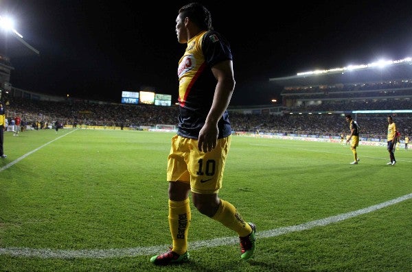 Salvador Cabañas con las Águilas del América