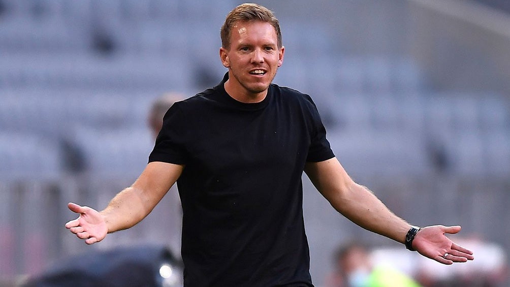 Julian Nagelsmann durante un duelo del Bayern Munich 