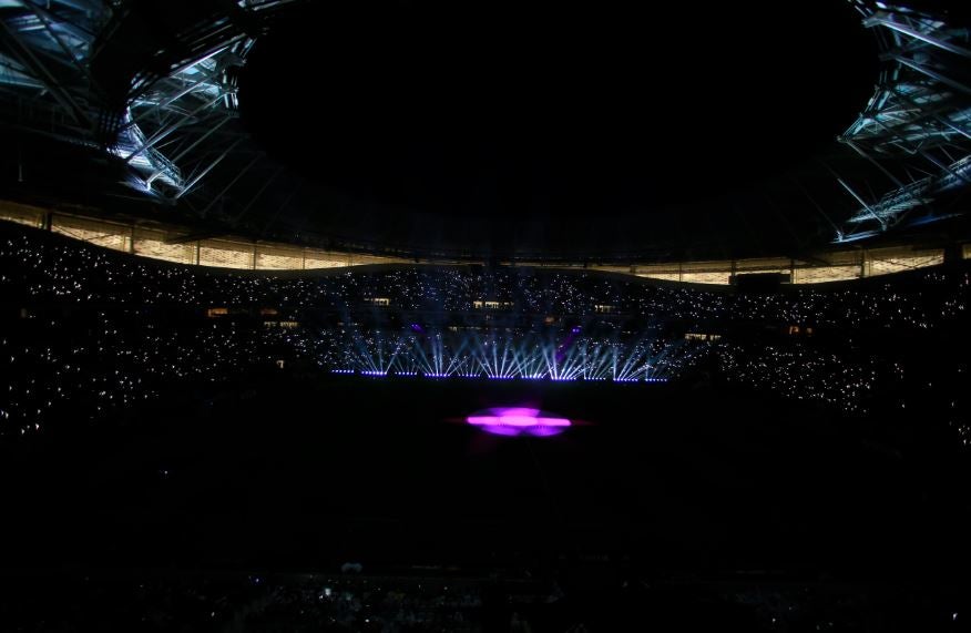 Ceremonia de inauguración del Estadio Al Thumama