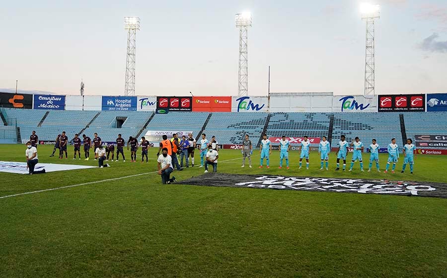 El Tamaulipas previo al Atlante vs Tampico-Madero