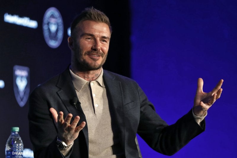 David Beckham, dirigente del Inter de Miami