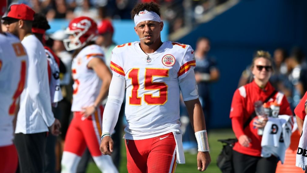 Mahomes tras el juego entre Chiefs y Titans