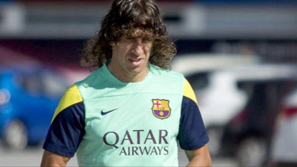 Carles Puyol en su paso por el Barcelona