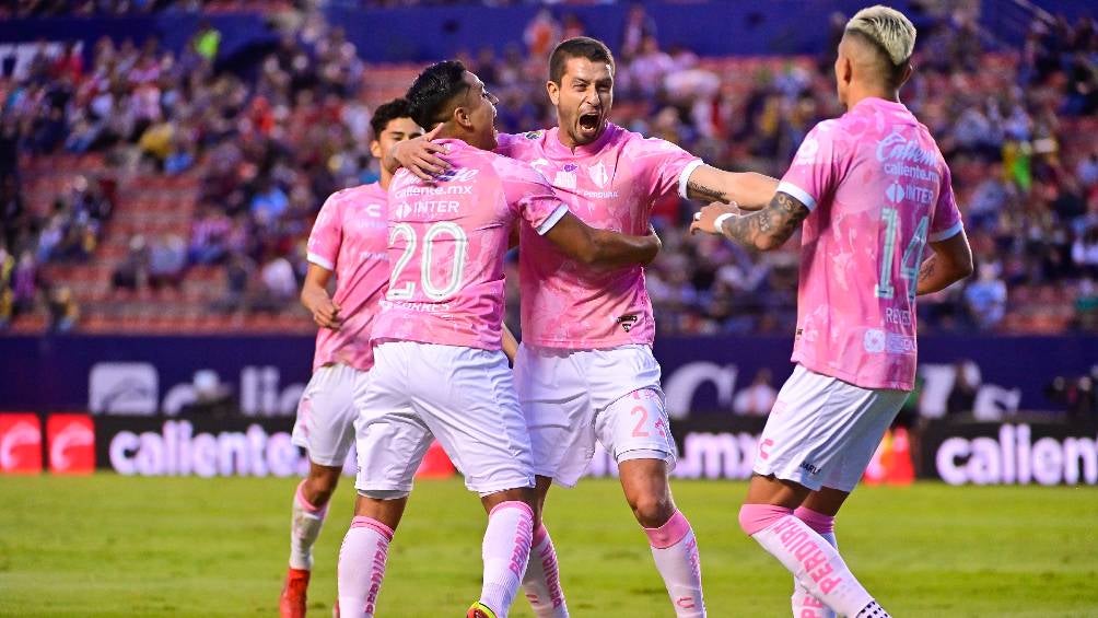 Los jugadores de Atlas celebrando