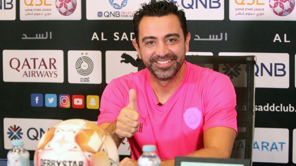 Xavi Hernández como dirigente del Al-Sadd