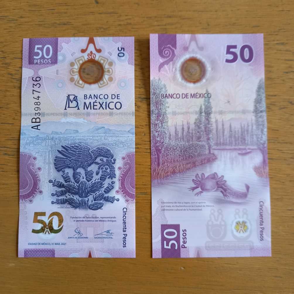 El nuevo billete de 50 pesos