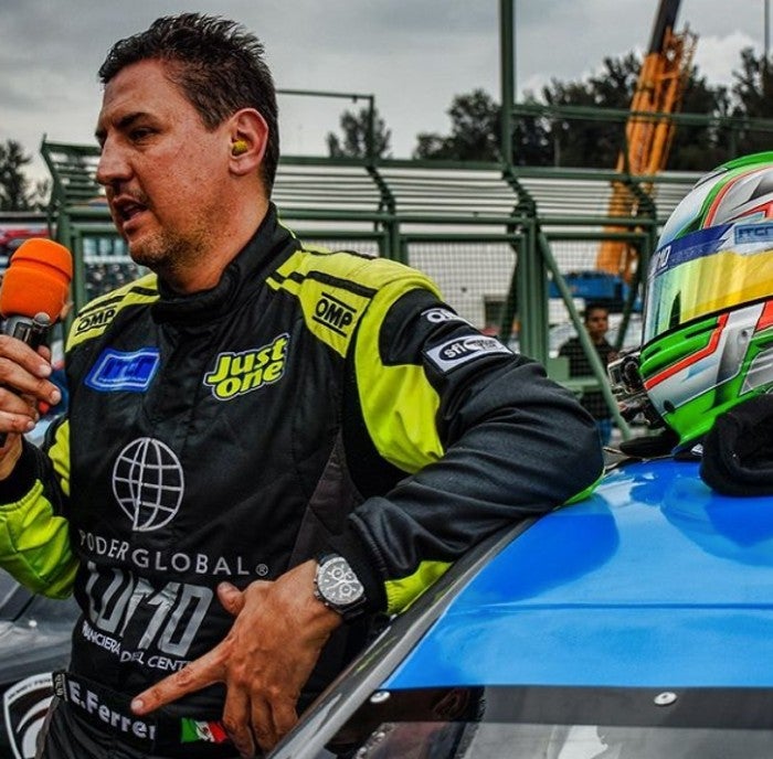 Enrique Ferrer, piloto de Nascar