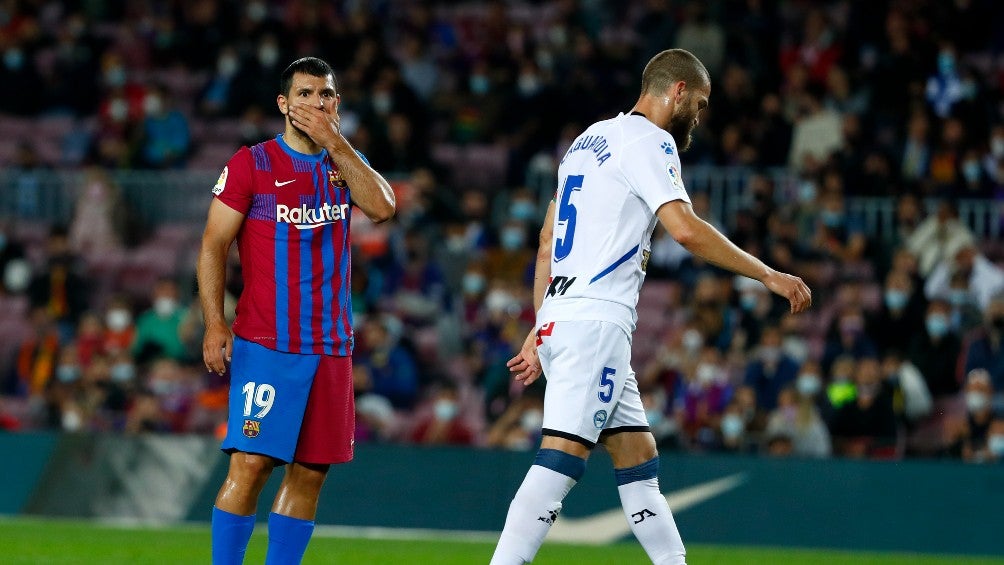 Kun Agüero en empate contra Alavés