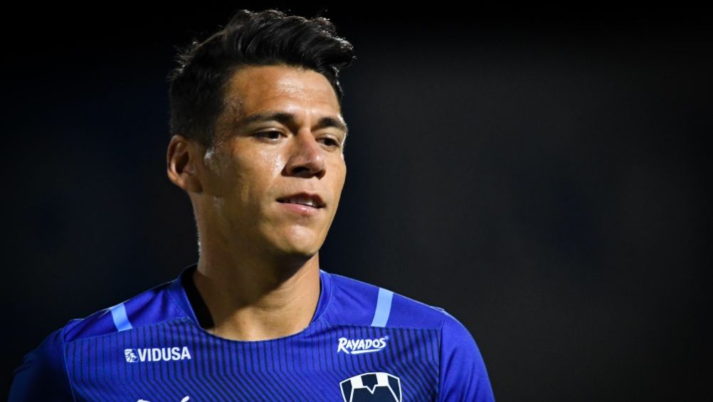 Héctor Moreno en un juego de Monterrey