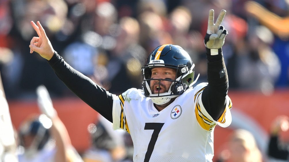 Roethlisberger en victoria frente a Browns