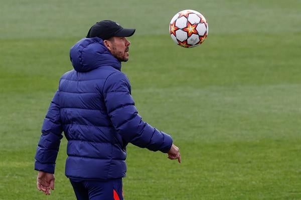 Diego Pablo Simeone, director técnico del Atlético de Madrid