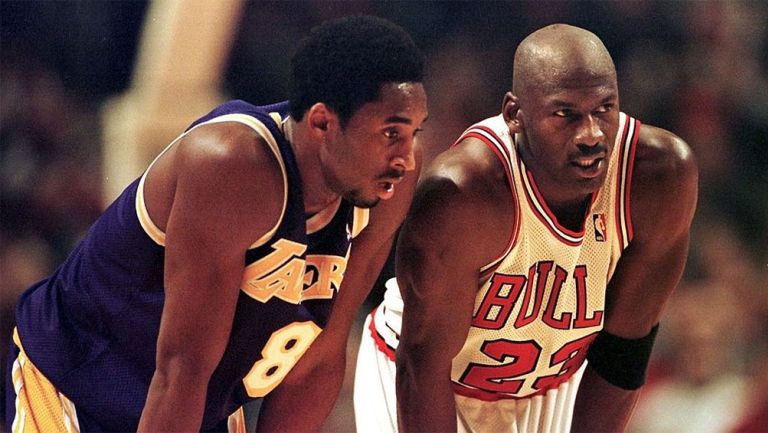 Kobe Bryant y Michael Jordan