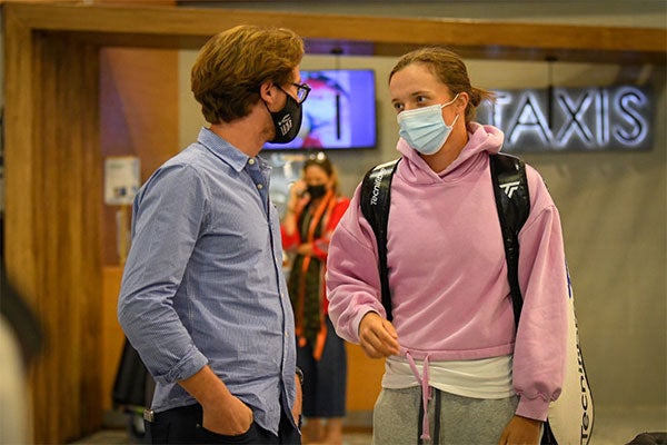 El movimiento en el aeropuerto de Guadalajara 