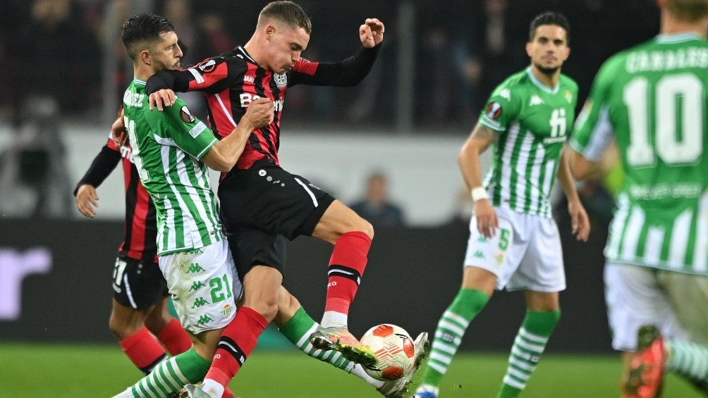 Bayer Leverkusen frente al Betis en la Europa League