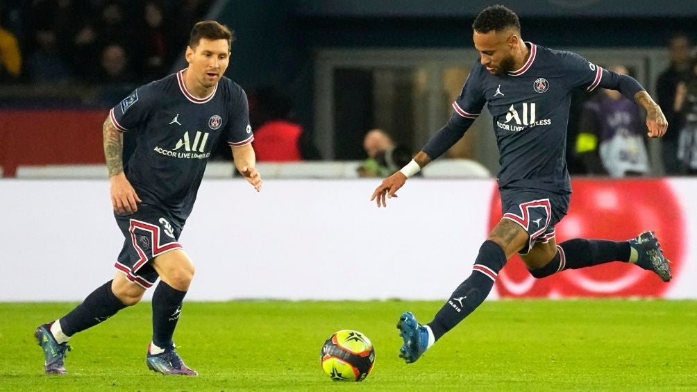 Messi y Neymar con el PSG