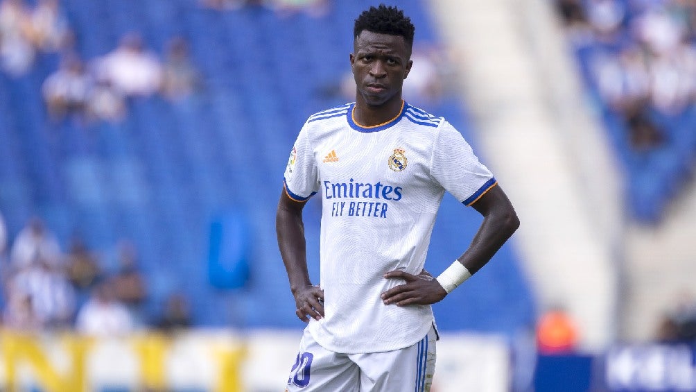 Vinicius Jr. con el Real Madrid