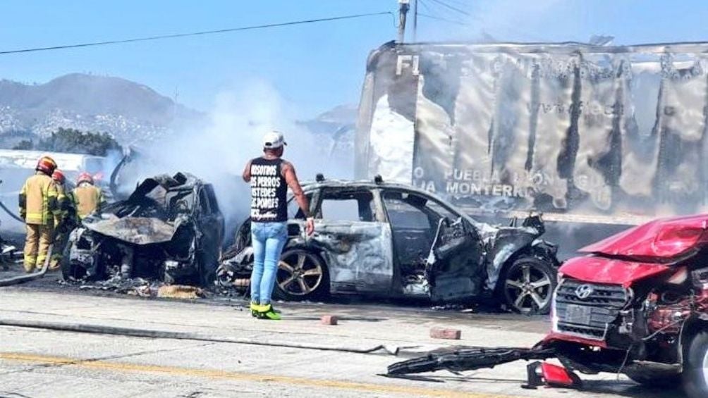 Accidente en la caseta San Marcos