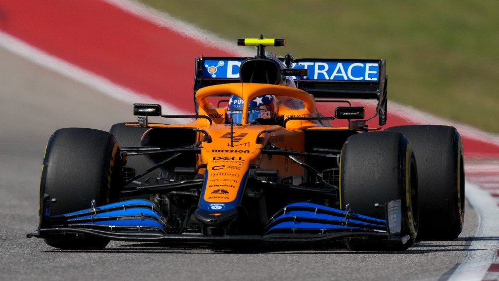 Lando Norris corriendo en el Gran Premio de Estados Unidos