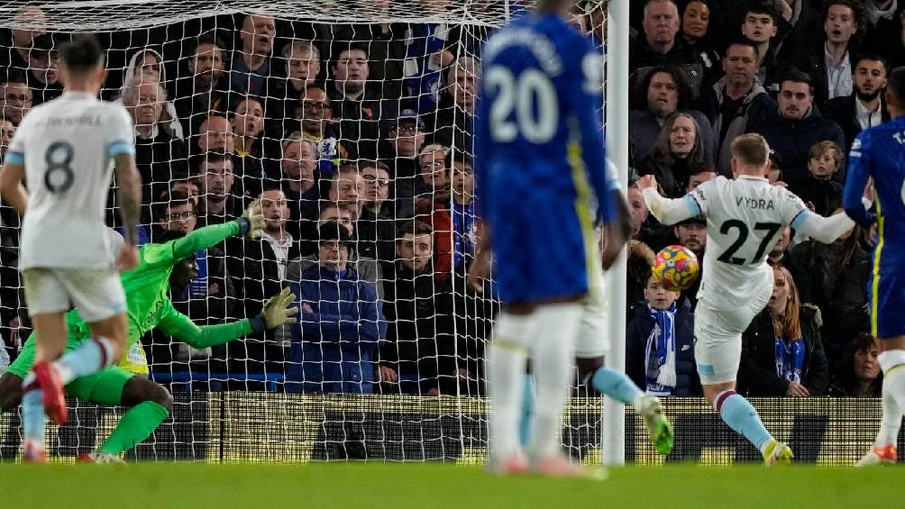 Chelsea vs Burnley en partido de Premier League