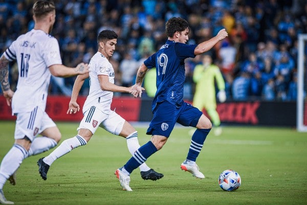 Sporting Kansas City en acción 