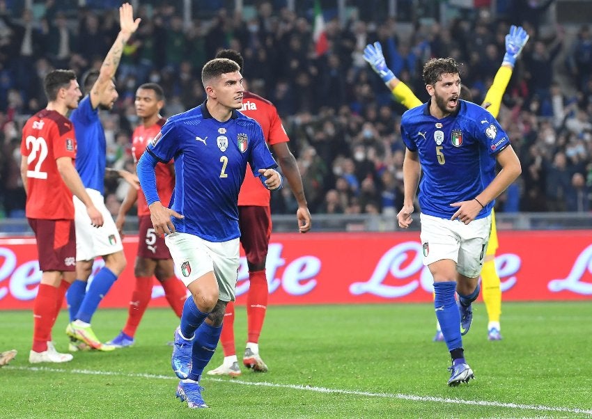 Di Lorenzo tras empatar el partido entre Italia y Suiza