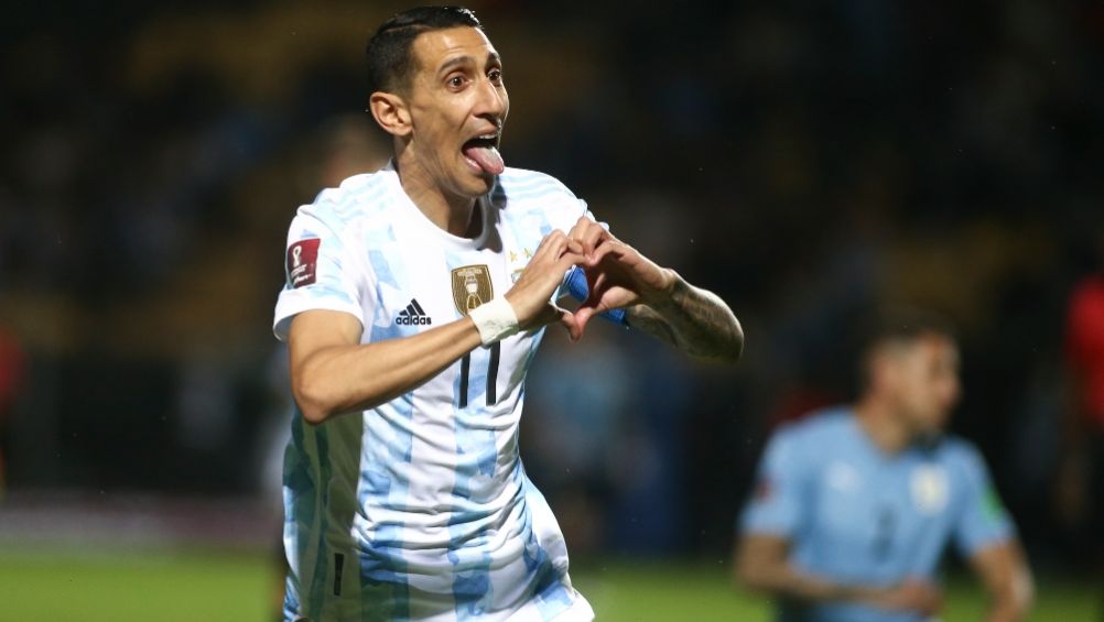 Di María tras anotar gol a favor de Argentina