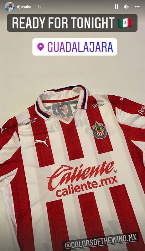 La playera de Chivas de DJ Snake