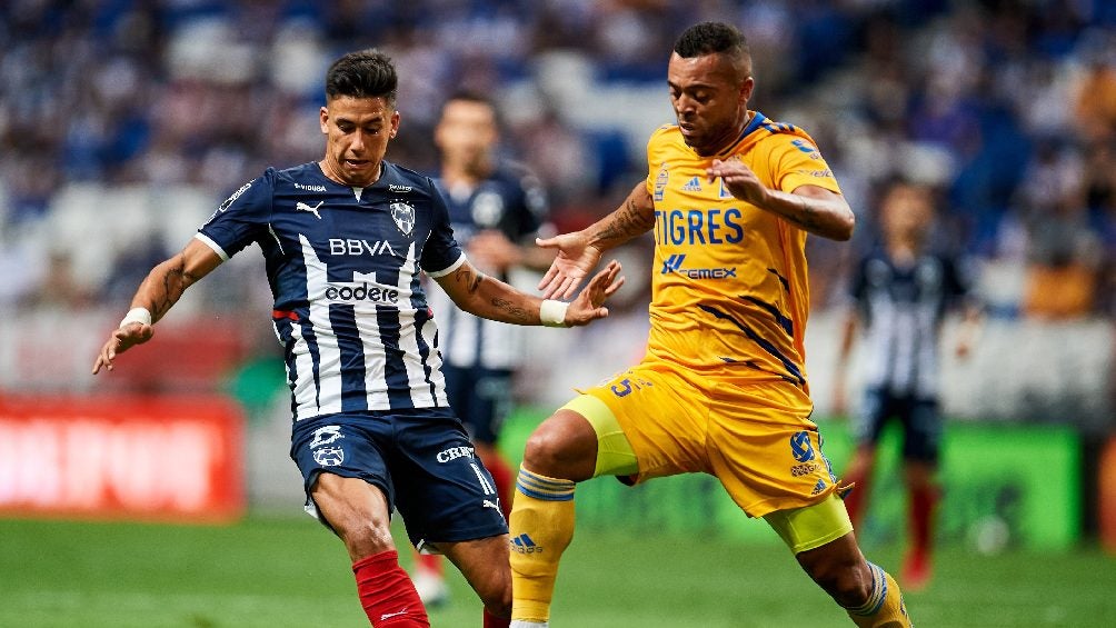 Maxi Meza y Rafael Carioca en el Clásico Regio