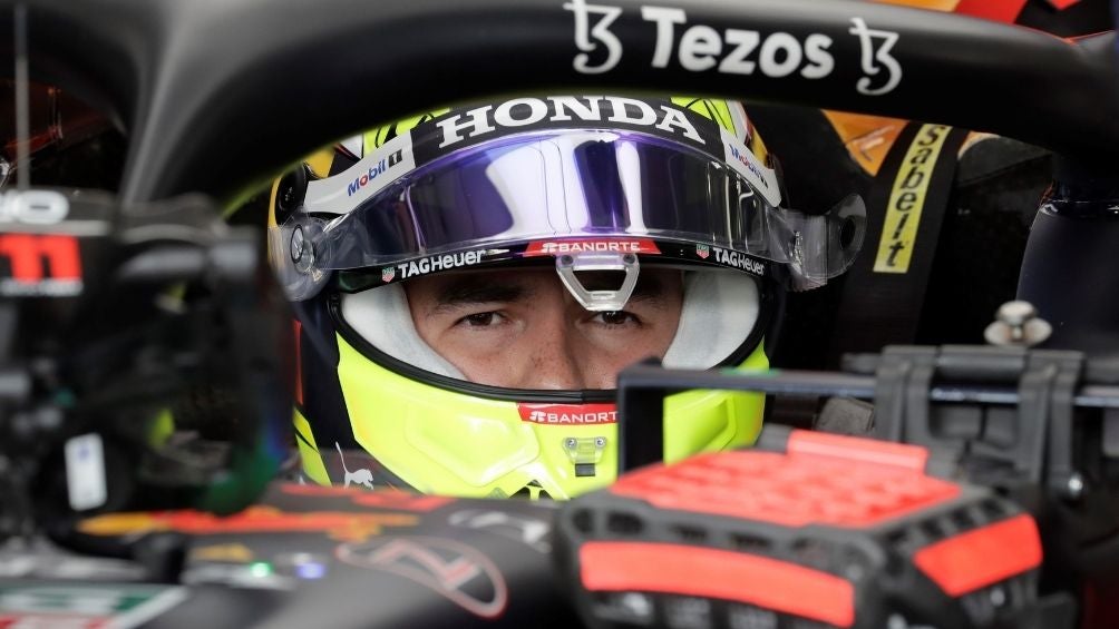 Checo Pérez en el GP de Brasil