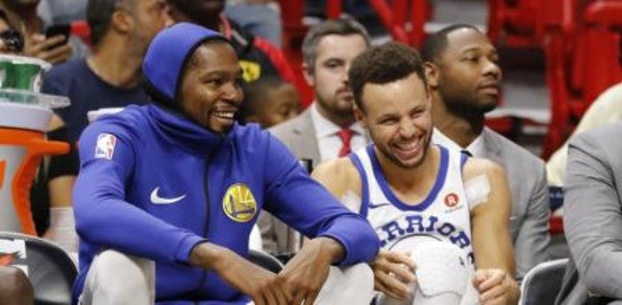 Curry y Durant se volverán a enfrentar