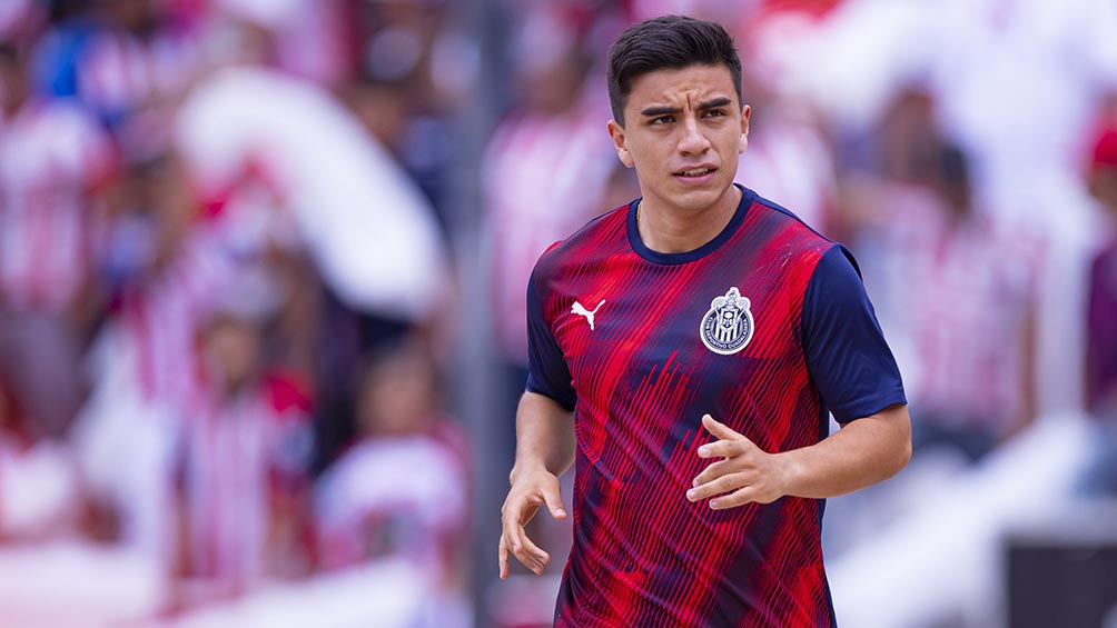 Fernando Beltrán previo a un partido con Chivas 