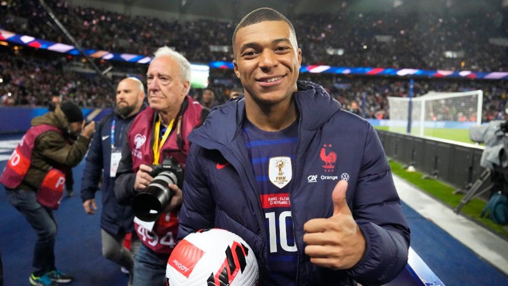 Mbappé tras un juego de Francia