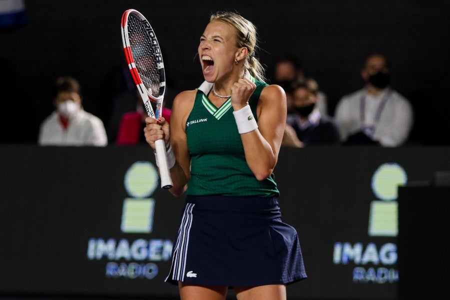 Anett Kontaveit jugará la Final del WTA de Guadalajara