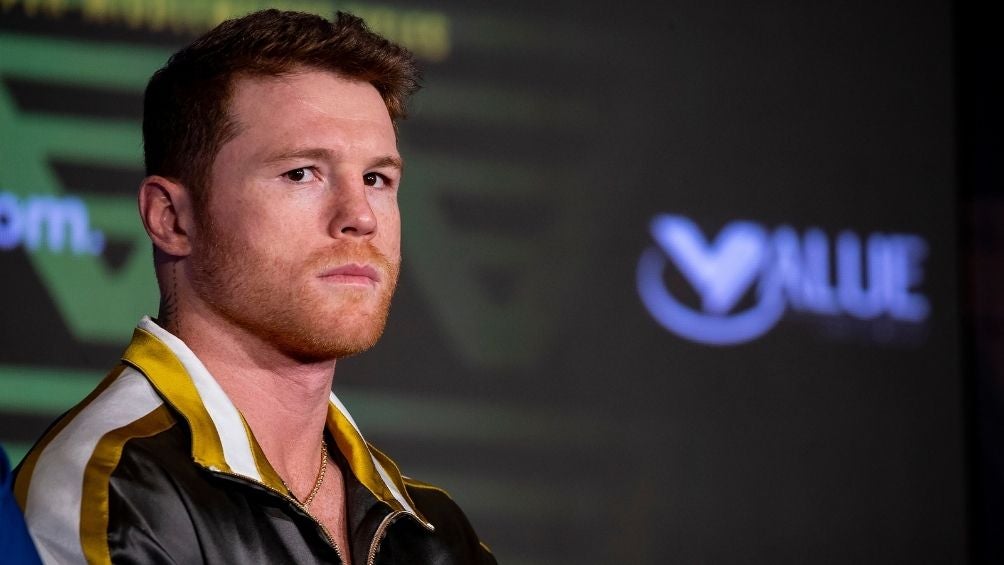 Canelo Álvarez previo a una pelea