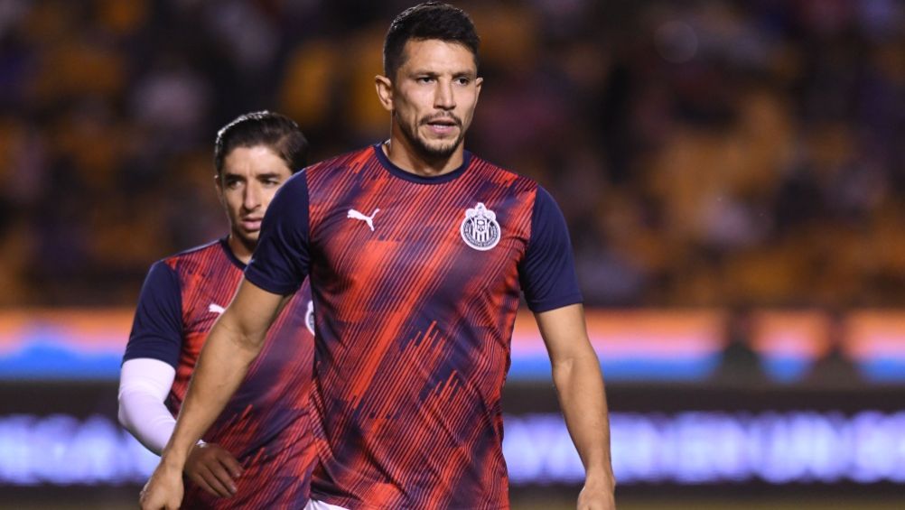 Jesús Molina previo a un partido de las Chivas