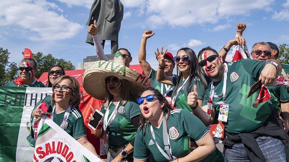 Afición mexicana en Rusia 2018