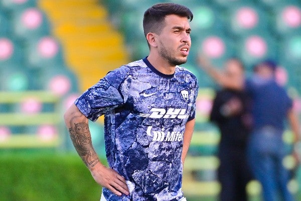 Cristian Battocchio durante calentamiento