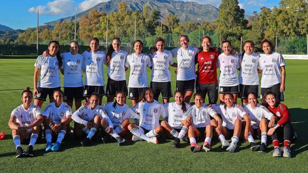 Jugadoras del Tri Femenil durante una convocatoria