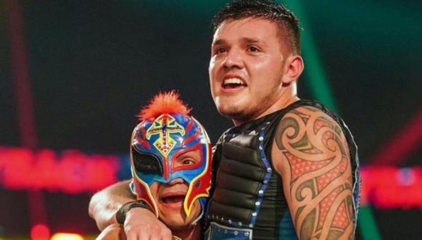 Rey Mysterio y su hijo