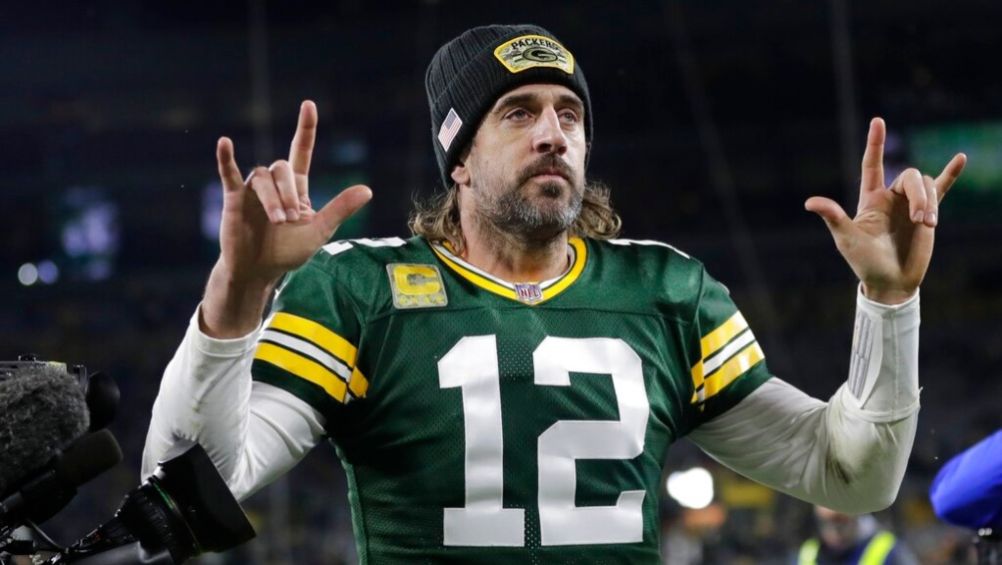 Aaron Rodgers tras un duelo de los Packers