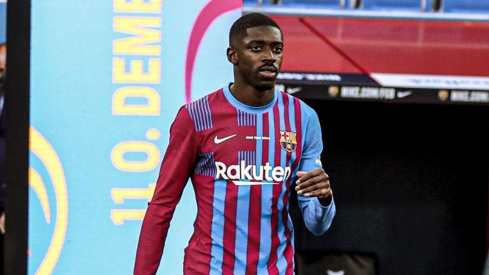 Dembélé con el Barcelona 