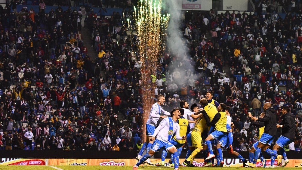 Nicolás Larcamón, tras eliminar a Chivas: 'La unión de Puebla es avasallante para cualquier rival'