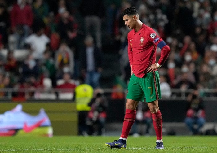 Cristiano Ronaldo en lamento con Portugal