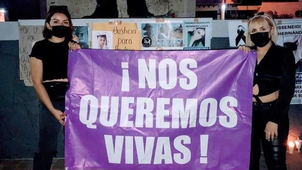 Colectivo 'Feministas del Mar' en Guaymas, Sonora