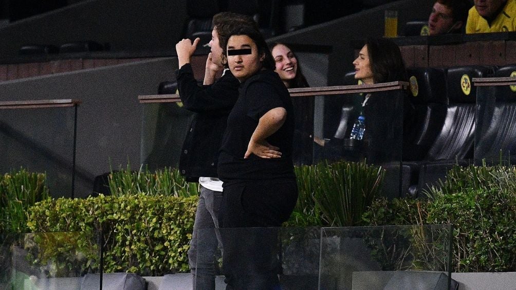 Jesús Ernesto López en el Azteca